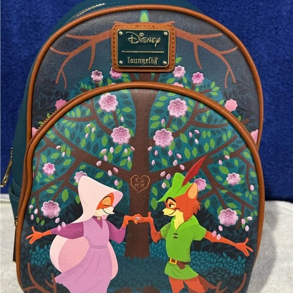 Loungefly Robin Hood Backpack - Picture 1 of 9